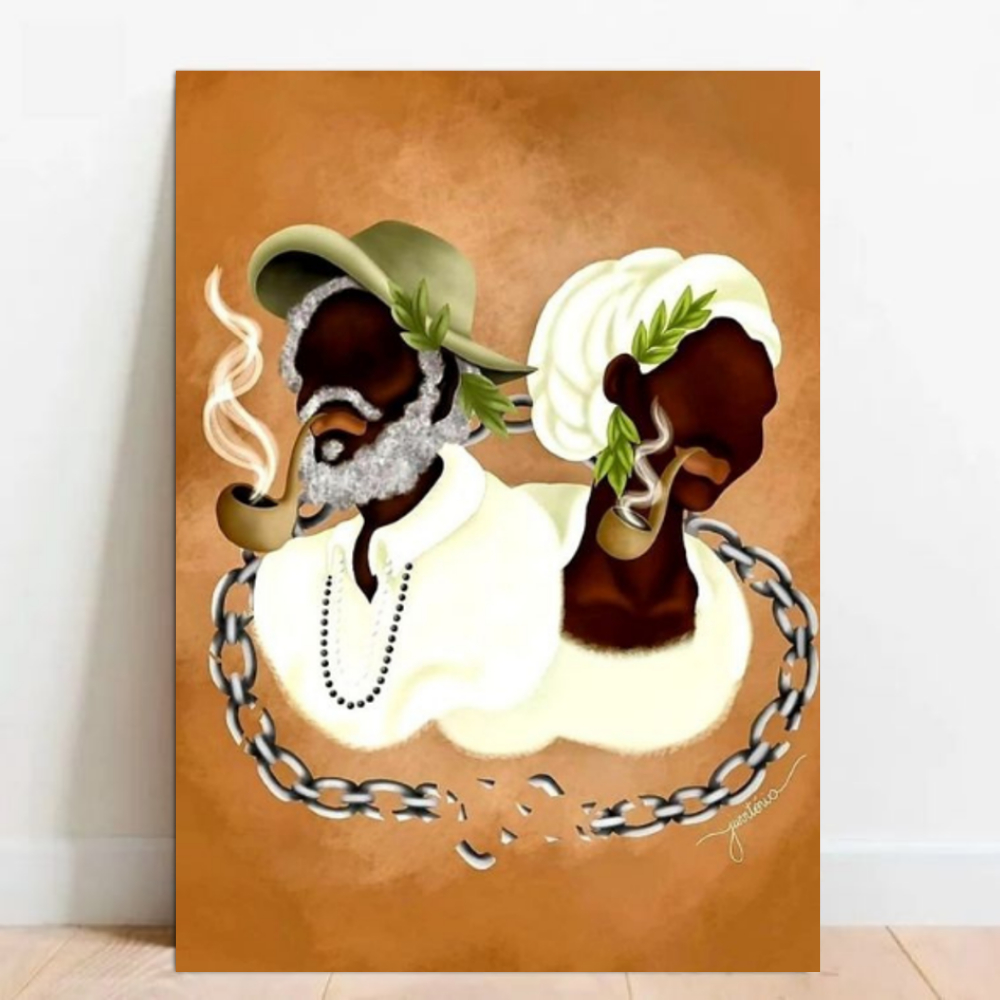 Quadro Placa Preto velho Orixá Umbanda Candomblé Decorativo Oxalá Com ...