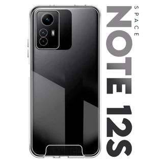 Case Capinha Case Anti Impacto Space Acrílico Transparente Protetora para Xiaomi Redmi Note 12s tela 6.43