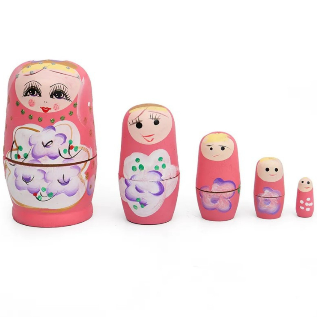 Boneca Russa Matrioska 11cm Brinquedo Artesanal
