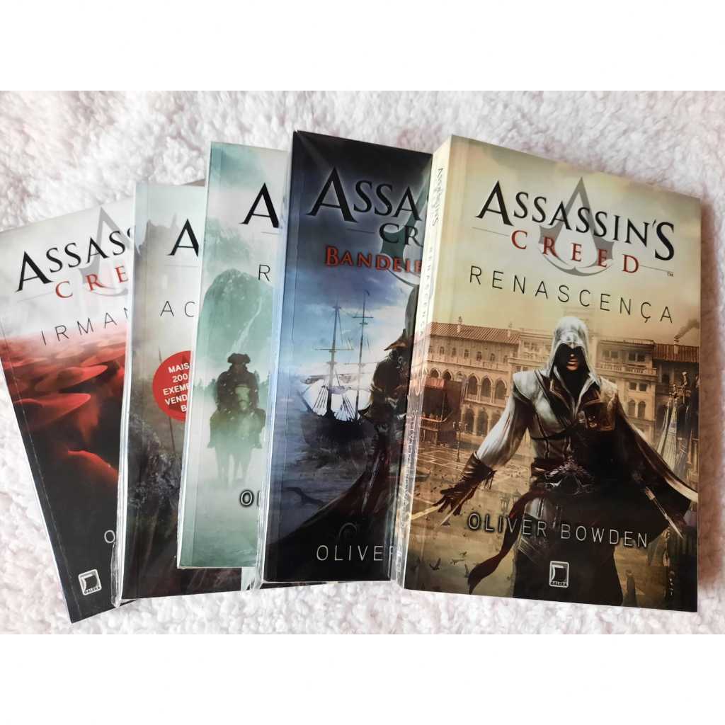 Série Assasin's Creed 1,2,3,5 e 6