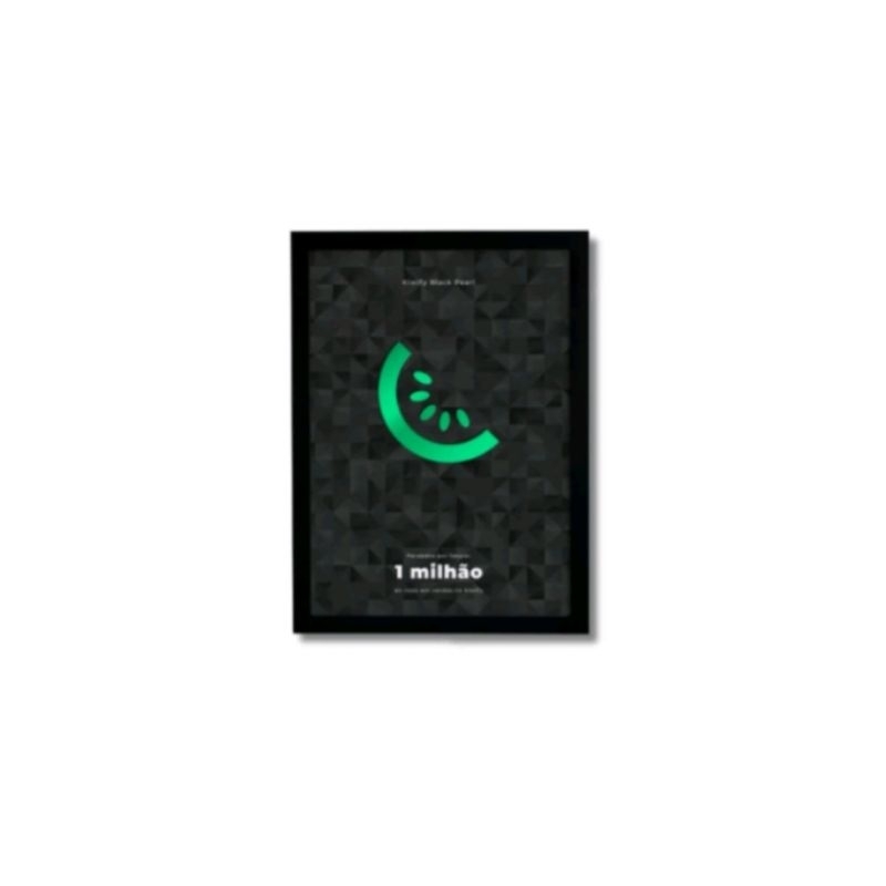 Placa Kiwify 1 Milhão Falsa