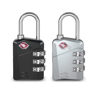 Cadeado TSA 3 Dígitos Em Zinco Para Mala De Viagem ATP10-2 em Oferta na Shopee