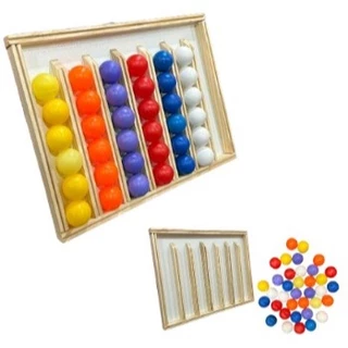 Jogo de Tabuleiro Desafio da Bolinhas Color Educacional Sensorial Interativo Crianças e Adultos - REPOSIÇÃO DE BOLINHAS em Oferta na Shopee