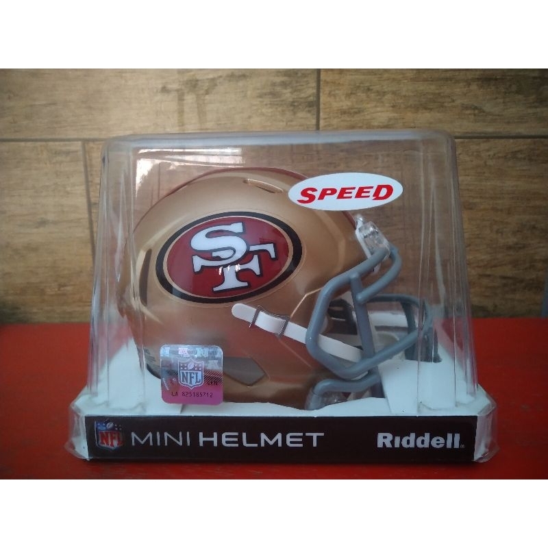 Riddell Mini Capacete NFL Speed - San Francisco 49ers | Shopee Brasil