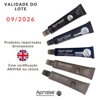 Tintura Apraise P/ Cílios Sobrancelha Barba Tinta Original