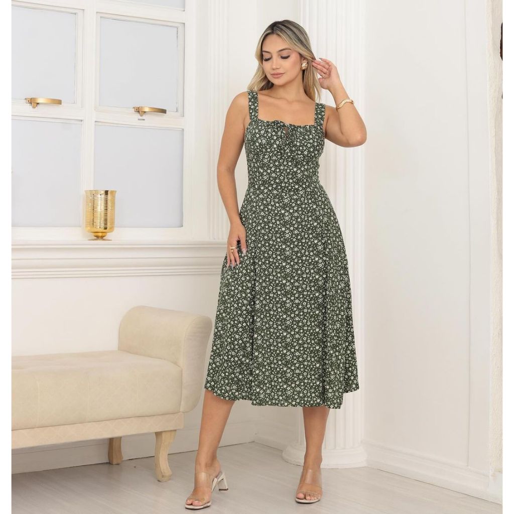 Vestido Midi C e a na Black Friday 2025 | BuscaProdutos