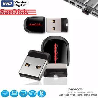 Pen Drive Sandisk USB 8GB 16GB 32GB 64GB Cruzer Lâmina 2.0 Flash Drive Memory Stick Pendrive