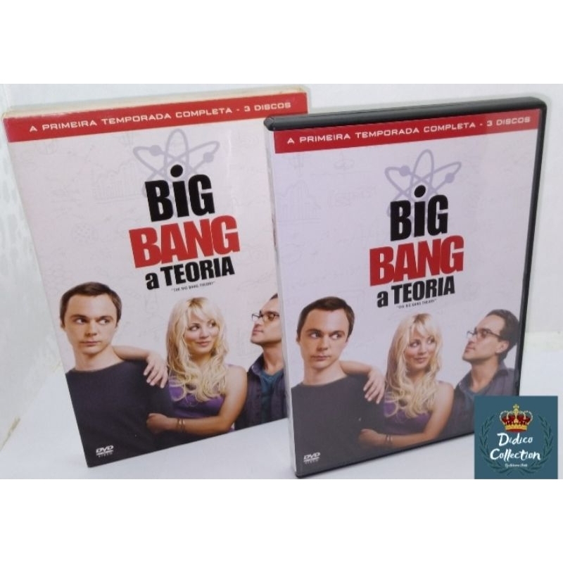 Box DVD Big Bang a Teoria Primeira Temporada Completa - Big Bang