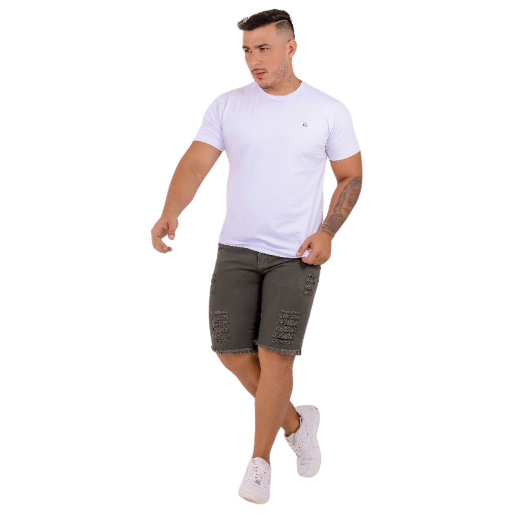 Bermuda Masculina Jeans Escolha os modelos Envio Imediato Shorts Jeans Masculinos