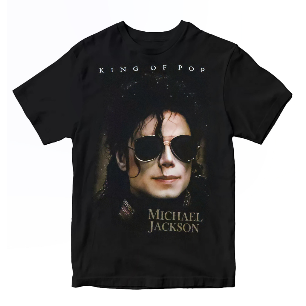 Camiseta Michael Jackson - King of Pop - Original de Oficina Rock