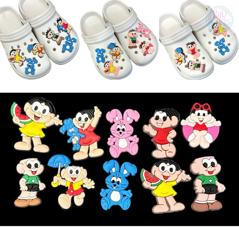 6pçs Jibbtz Pin personalizado enfeites para crocs | Shopee Brasil