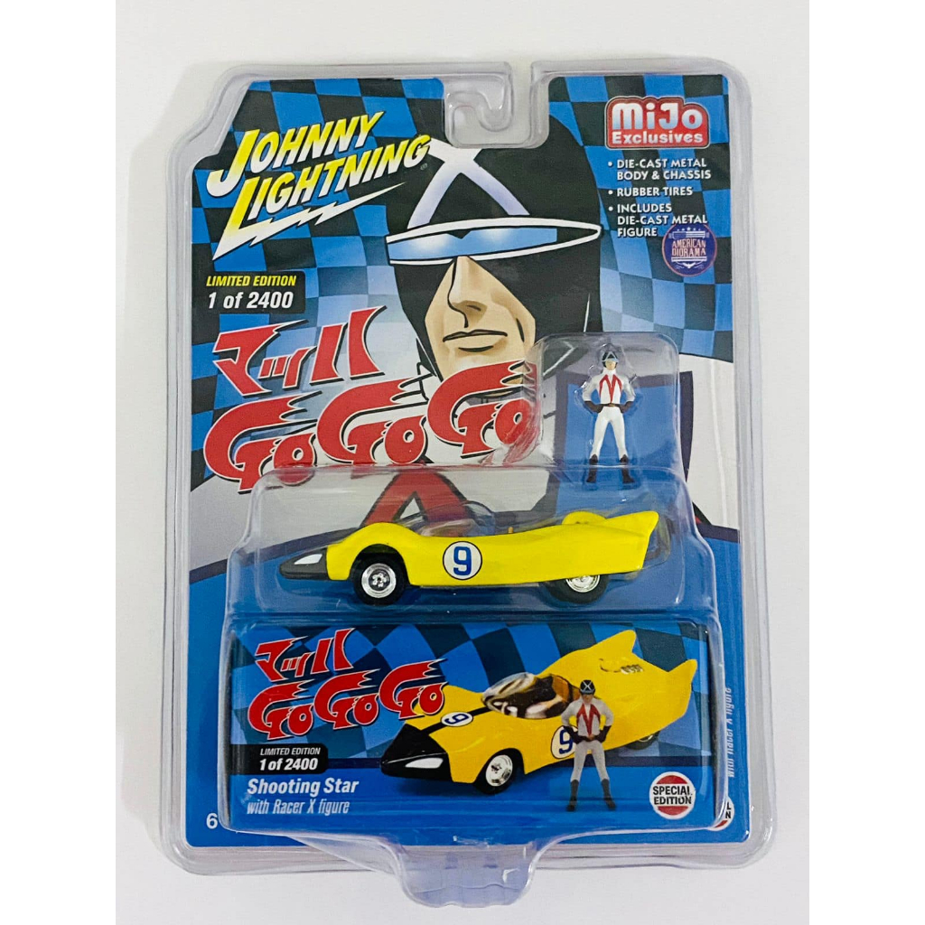 Johnny Lightning - Shooting Star - With Racer X Figure - Speed Racer ...