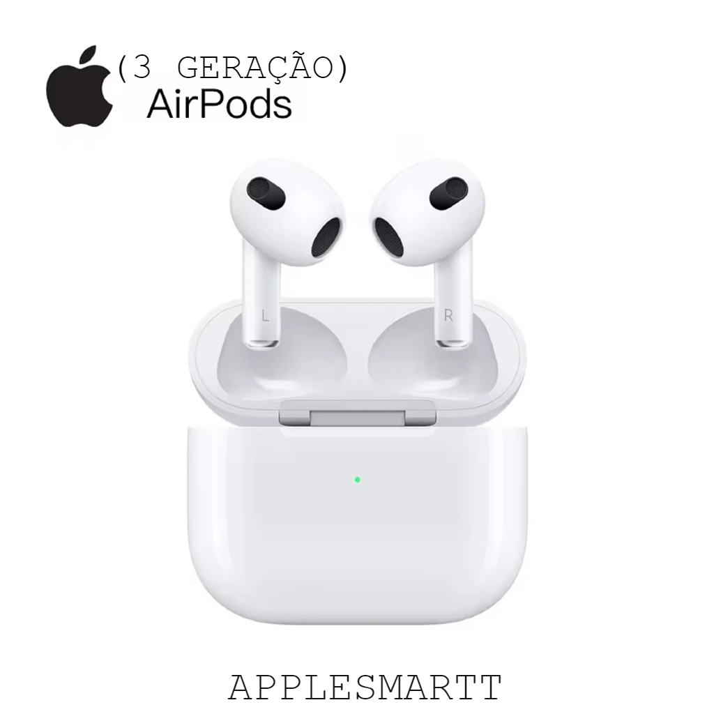 AirPods 3 Fone Bluetooth 3ª Geração Sem Fio Para iPhone e Android