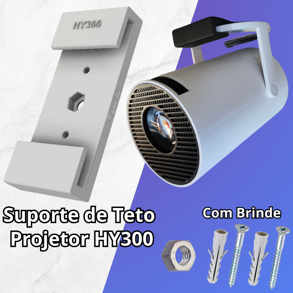 Suporte de Parede Teto e Tripé para projetor Hy300 MagCubic Salange ...