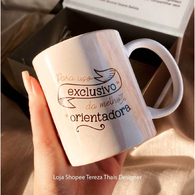 PRESENTE PARA BANCA DE TCC - CAIXA + CANECA PERSONALIZADA | Shopee Brasil