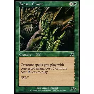 * Tropeiro Krosano (Elfo) (OLD FRAME) (Cartas Antigas) - Magic The Gathering