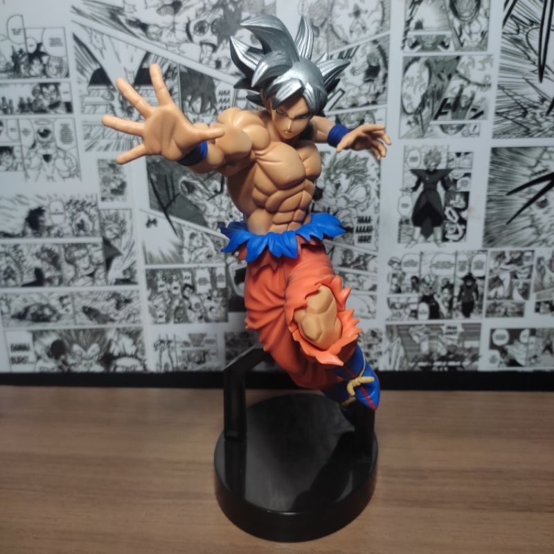 Nuova action figure Banpresto Gogeta Dragon Ball Super Grandist 20 cm multico