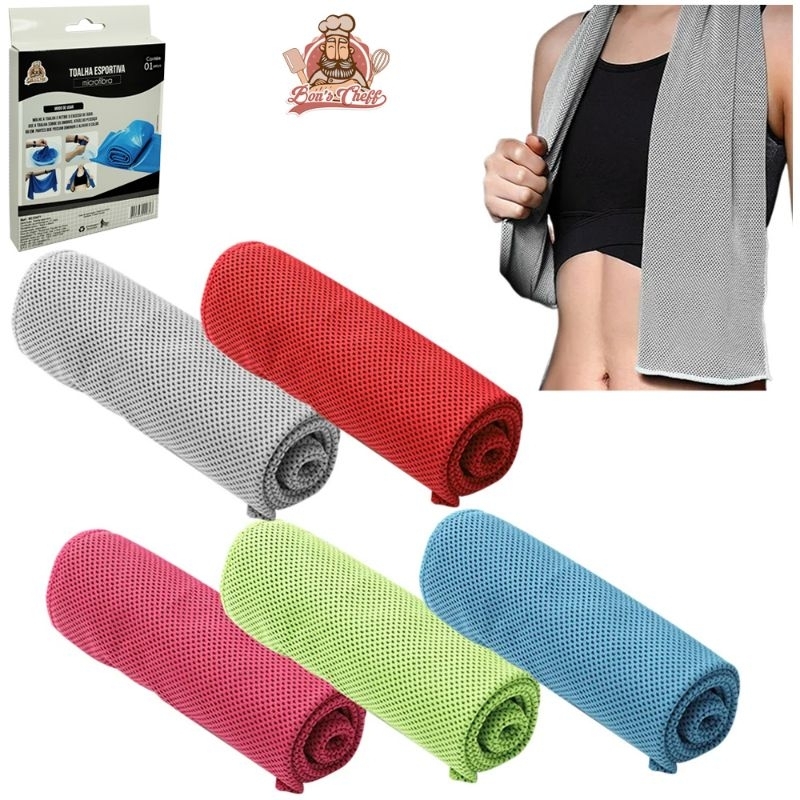 Toalha Microfibra Esportiva Fitness para Treino V ...