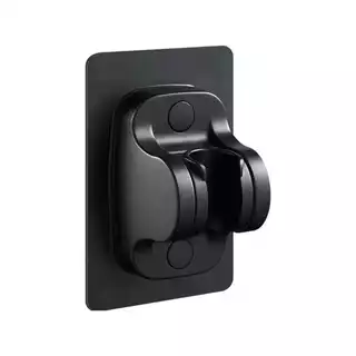 Suporte Chuveirinho Adesivo Ajustável Ducha Chuveiro Preto