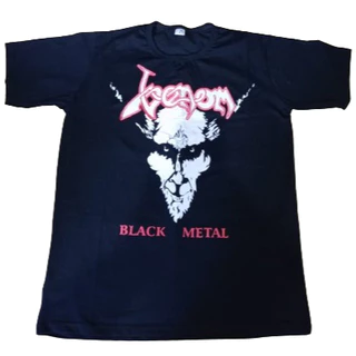 Camiseta Banda de Metal Venom - Black Metal 100% Algodão unissex #metal