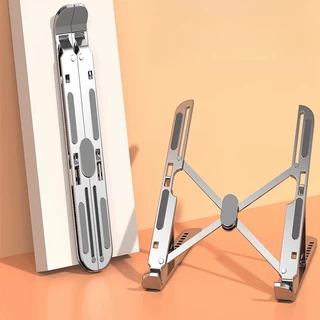 Laptop Suporte Base Notebook Tablet Alumínio Dobrável Portátil + saco de armazenamento -U6