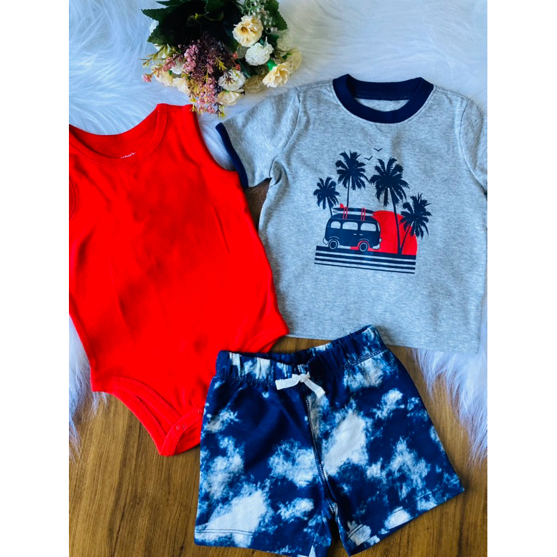 Trio Carter’s. em Oferta na Shopee