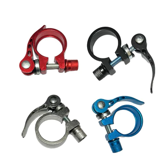 Grampo de Tubo Bike NIPARTE Fivela Libração Rápido, Braçadeira de Liga Alumínio 31,8mm Para Canote de 27,2mm Para Selim de Bicicleta