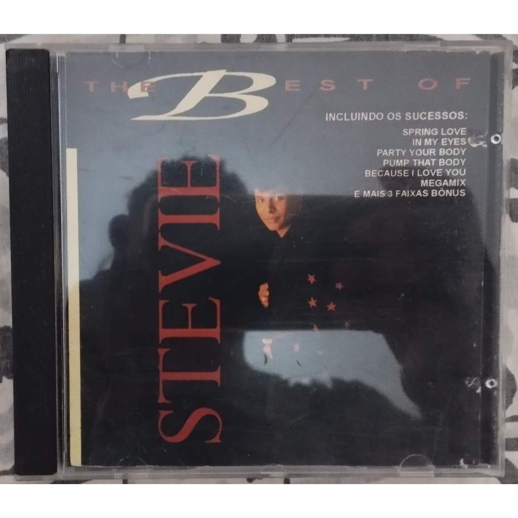 CD Stevie B – The Best Of Stevie B (1993) | Shopee Brasil