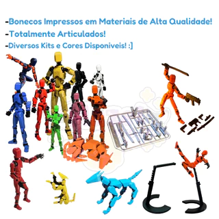 Boneco Dummy13 - Diversas Cores e Kits Para Escolher !
