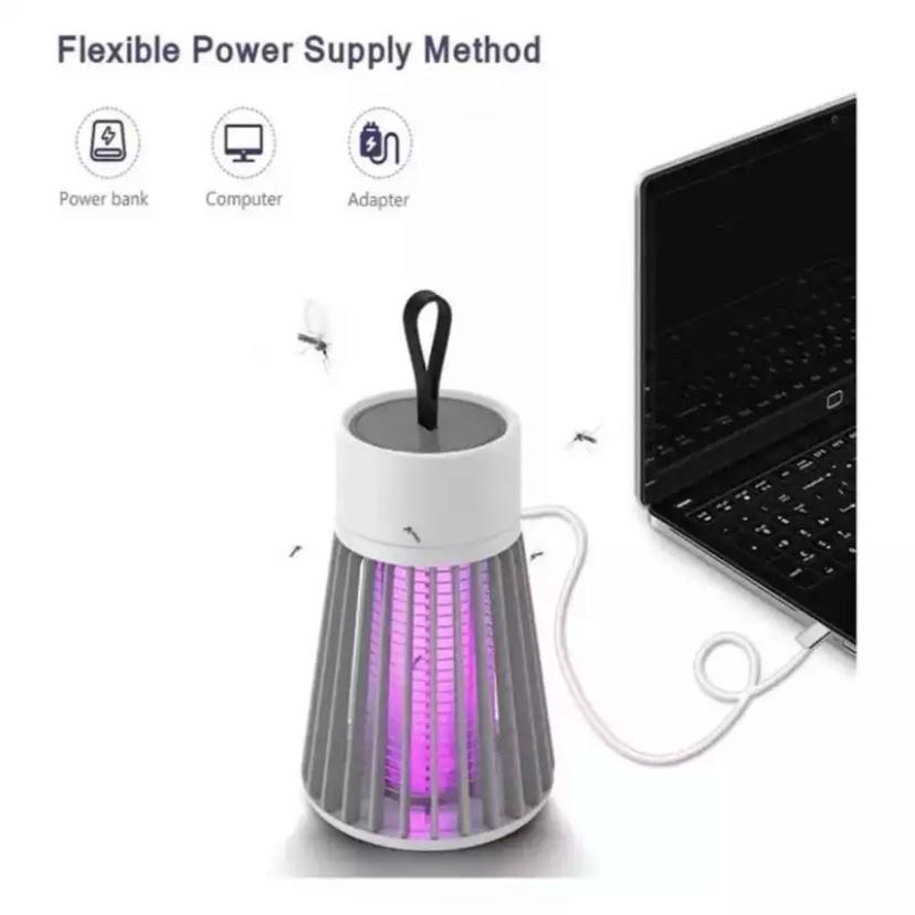 Lâmpada Elétrica Mata-Mosquitos Com Luz UV Usb Recarregável Armadilha Para Insetos Su