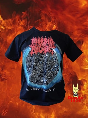 MORBID ANGEL "ALTARS OF MADNESS" POLERA DE HOMBRE IMPRESION DTG - POLERAS A UN CLICK