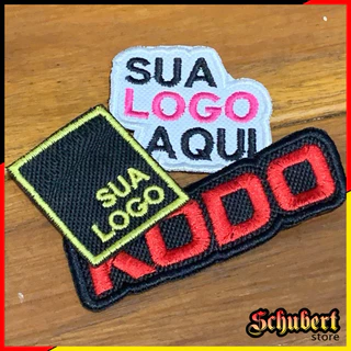 Kit com 5 patches bordados customizados até 8x8cm
