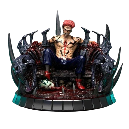 ryomen-sukuna-trono-jujutsu-kaisen-22cm-figure-escultura-shopee-brasil