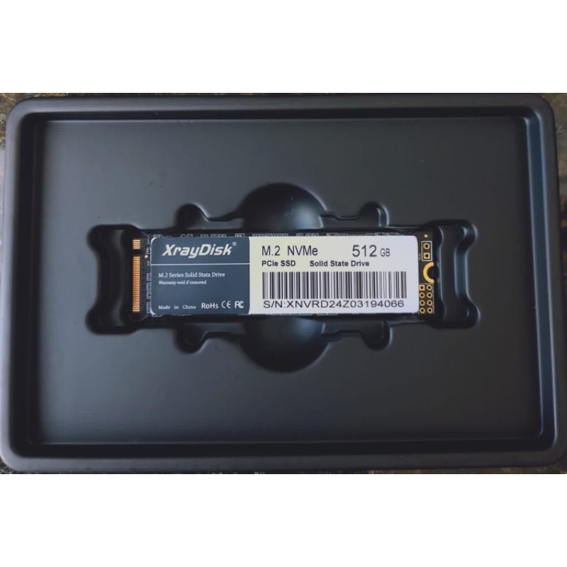 SSD M2 Nvme 512gb xraydisk estoque no Brasil