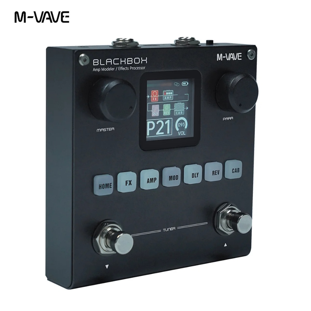 M-VAVE BLACKBOX Pedal de efeito multifuncional para guitarra