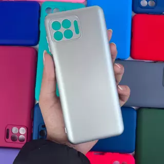 Capinha Para Motorola Moto G 5G Plus / Capa Case Silicone Aveludada Colorida Forrada (CF26)