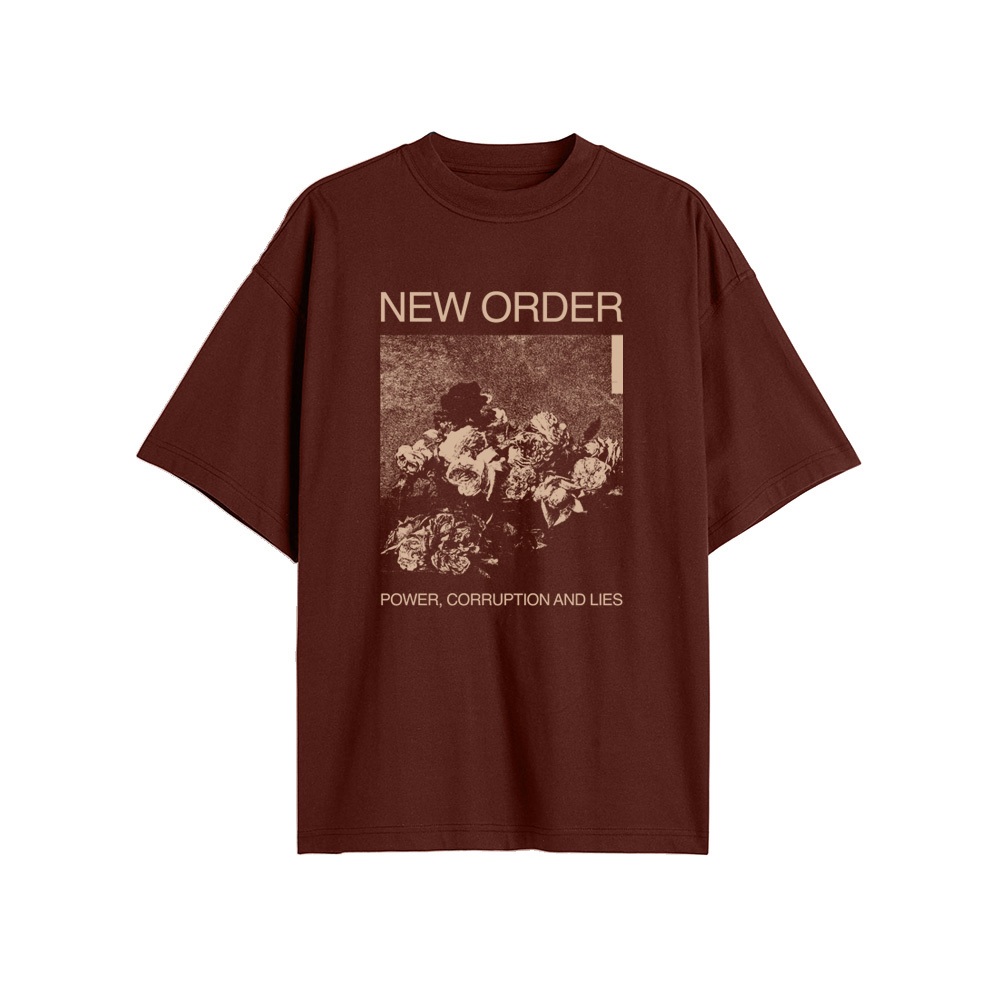 CAMISETA OVERSIZED NEW ORDER