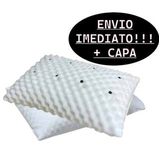 Travesseiro Magnético Ortopédico Anti Ronco infravermelho premium