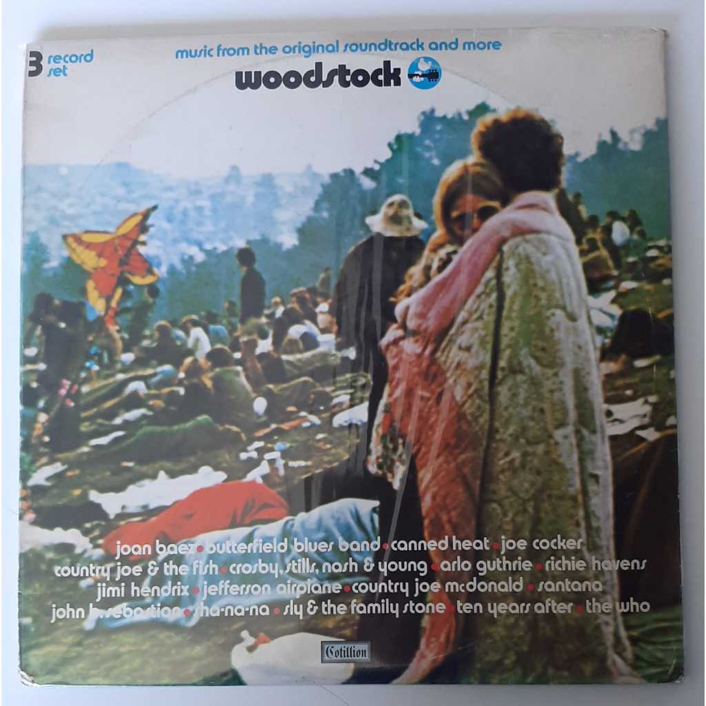 Lp WoodStock - Music From The Original Soundtrack (triplo