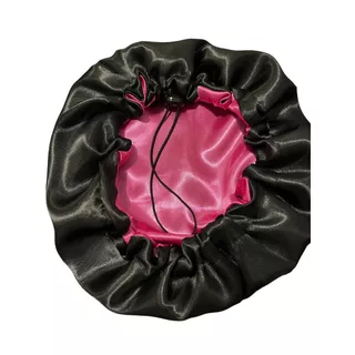 Touca de Cetim Anti Frizz Com Regulador De Elástico Dupla Face. Várias cores.