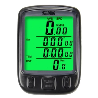 Ciclo Computador Velocímetro Digital Com Fio / Sem Fio Para Bike A Prova De Agua Novo