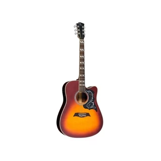 Violão Elétrico Aço Cutway Michael Vm925 Dtc Galaxy Folk