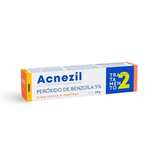 Acnezil Limpeza de pele Cravos Espinhas tratamento da acne 20g