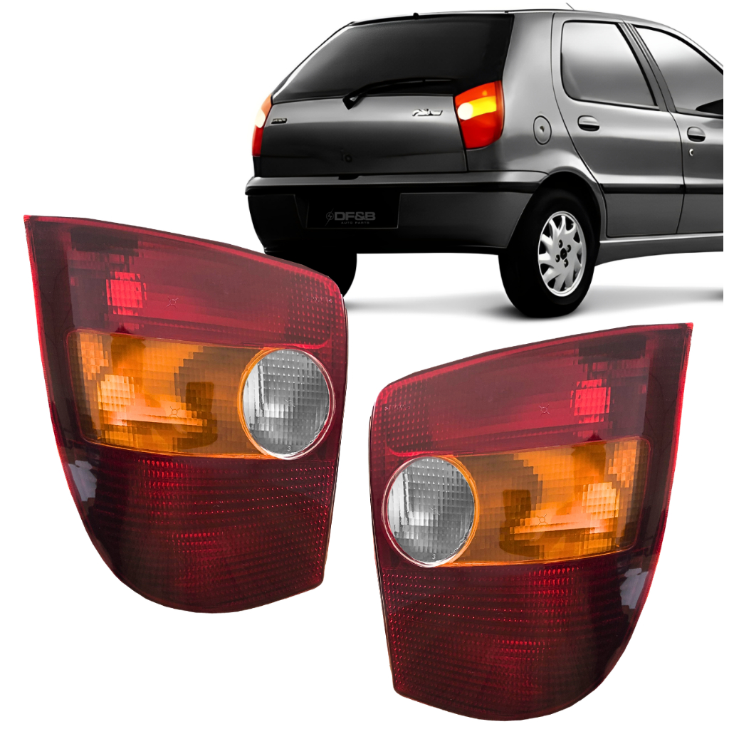 Lanterna Traseira Palio 1995 1996 1997 98 99 2000 Tricolor | Shopee Brasil