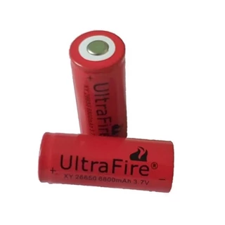 Bateria Para Lanterna X900 Ultra Fire Xy 26650 6800mah 3.7v e/ou 18650 Sd18650 Sd 9800mah 4.2v Li-ion