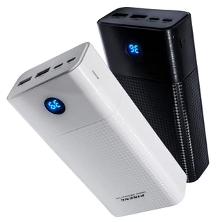 Carregador Portátil 30.000Mah Turbo Ultra Rápido Pineng Power Bank Bateria Longa Todas As Entradas