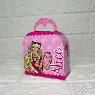 CAIXA MALETINHA BARBIE / LEMBRANCINHA DE ANIVERSARIO INFANTIL CAIXINHAS PERSONALIZADAS