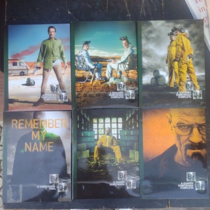 Box DVD - Breaking bad ( Todas as temporadas completas ) | Shopee Brasil