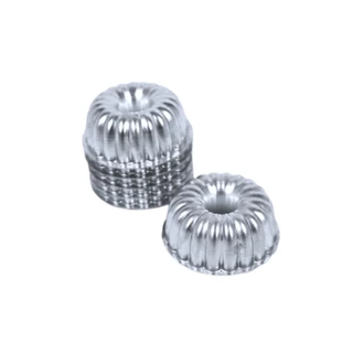 KIt 6 Forminhas Para Mini Bolo Suiça N°2 9x4cm Caparroz
