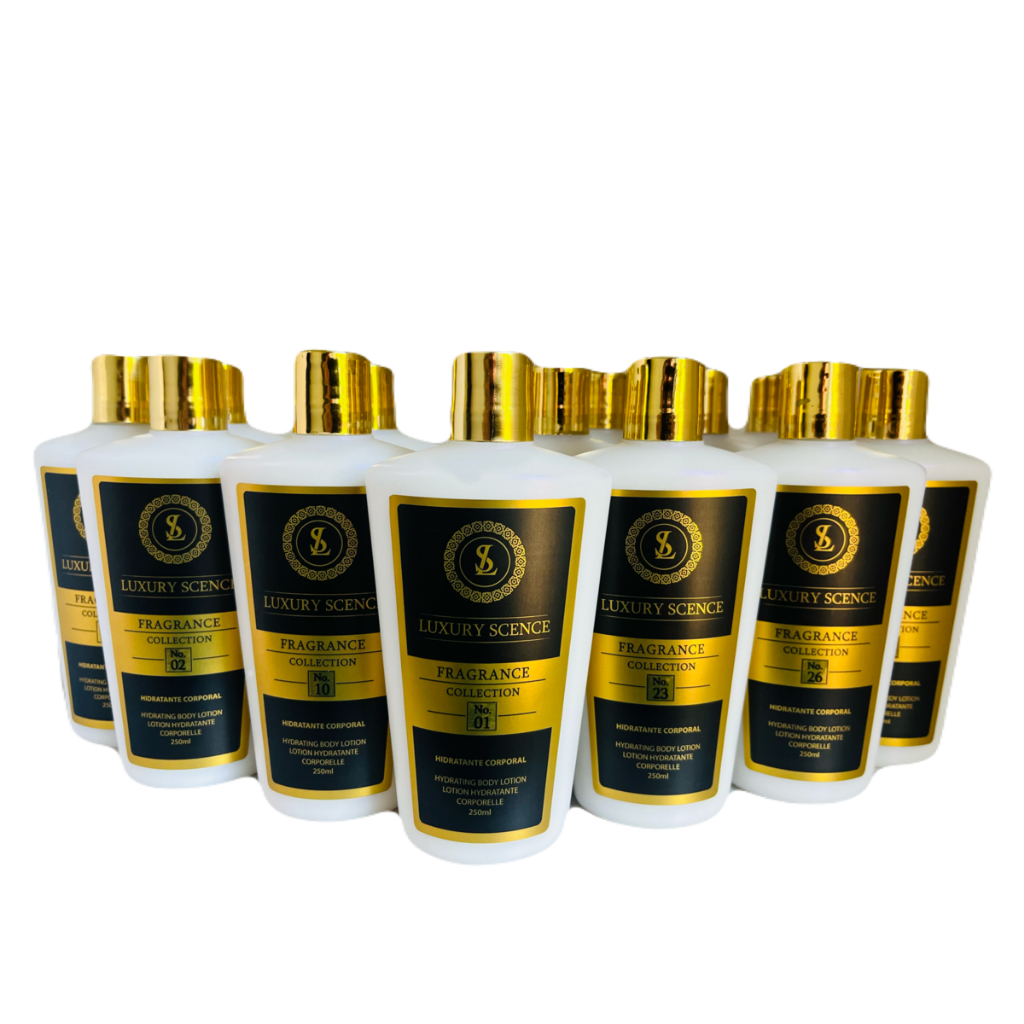 10 Hidratantes Corporais 250ml - LUXURY SCENCE